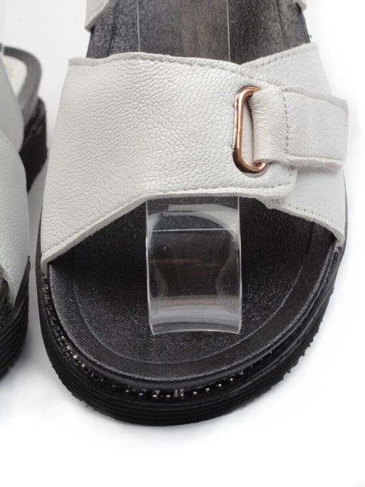 08-K25-2 WHITE Сандалии женские (натуральная кожа) - Фабричный китай фото 12