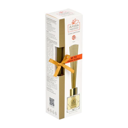 Ароматический диффузор в стеклянном флаконе 30 мл,№70 Orange blossom - Marmiton фото 2