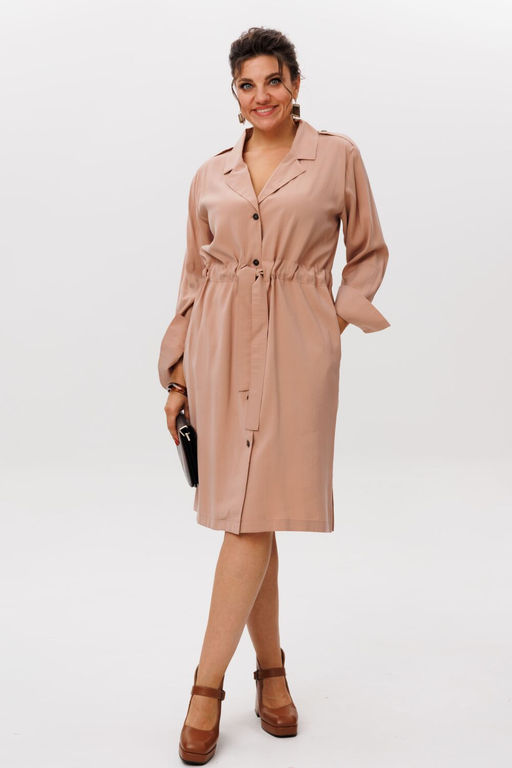 Платье ANELLI 1592 тростниковый сахар