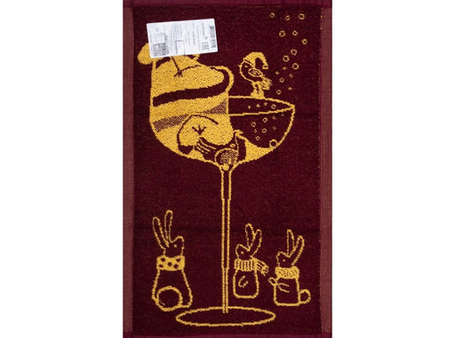 1с105.413ж1 Соты и пчелка (коралл3) Полотенце махровое 50х30 см - Текс-дизайн фото 20