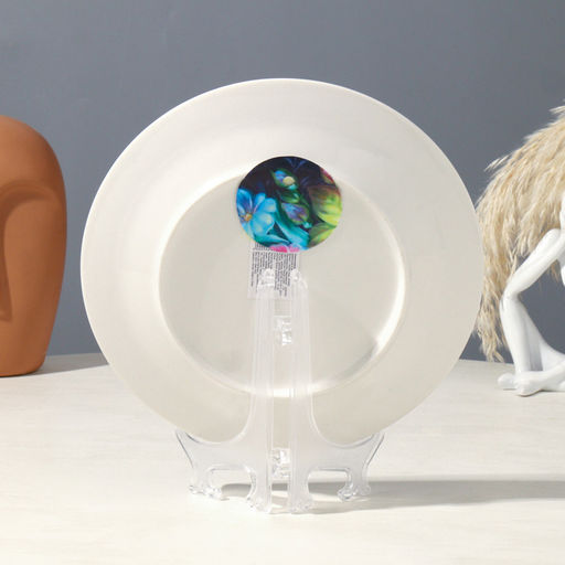 Тарелка декоративная Тройка, вид 2, настенная, D = 20 см - Simaland фото 2