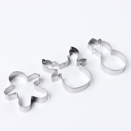 Формы для выпечки новогодние Рождественская магия, 3 шт.