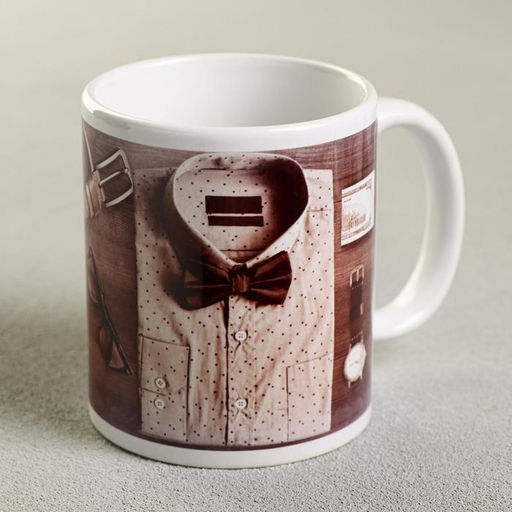 Кружка сублимация Владимир рубашка, 320 мл, с нанесением - Дарим Красиво фото 3