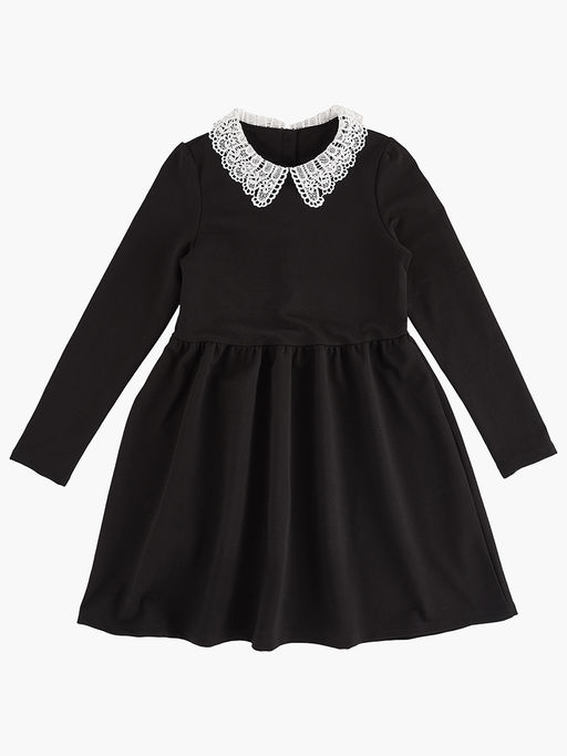 Платье школьное с белым воротником UD 6713 синий - Mini maxi фото 11