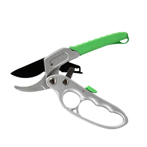 Секатор контактный, 7 (18 см), с храповым механизмом, пластиковые ручки, Greengo фото 12