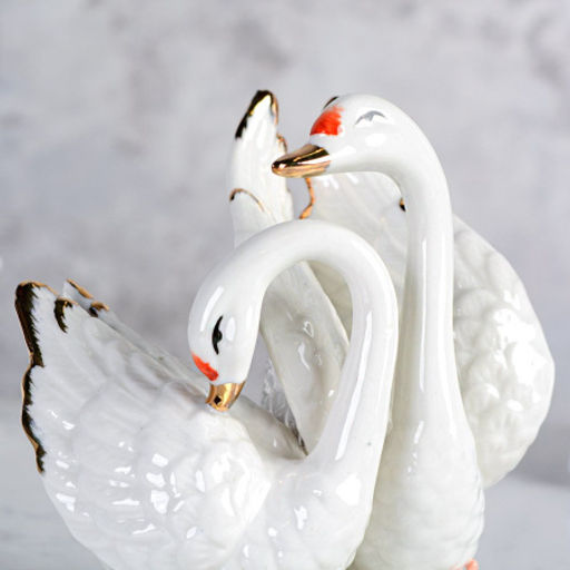 Фигурка Лебеди 9x11x12 см / BW1790 /уп 48/ - Галеонтрейд фото 3