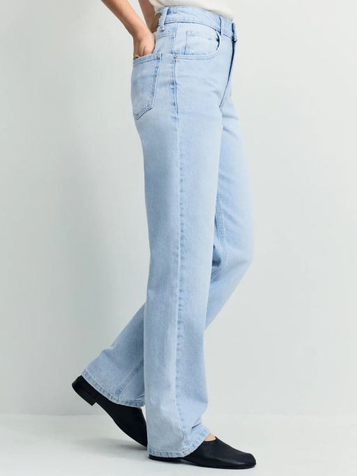 Джинсы straight с высокой посадкой / Zarina  фото 4