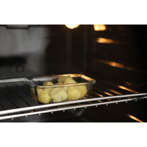 Контейнер Доляна Cook and Freeze, 380 мл, 15?11?5.5 см, с крышкой, жаропрочное стекло, МИКС