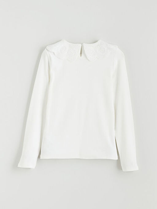 Bebe Yaka Fisto Detayl? K?z ?ocuk Ti??rt