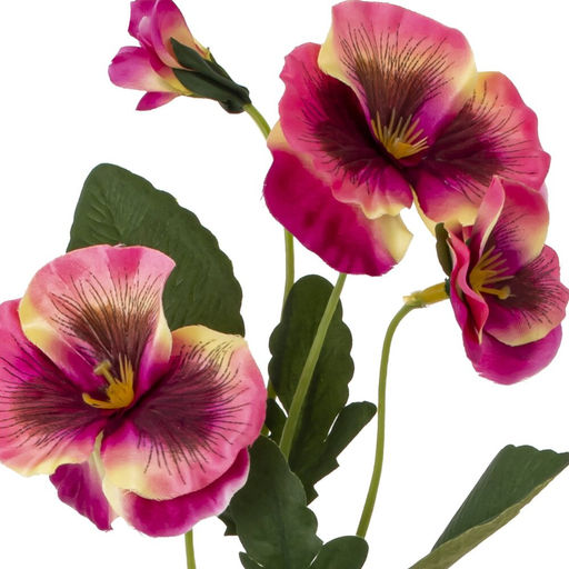 Цветок искусственный "Фиалка", L11 W8 H38 см