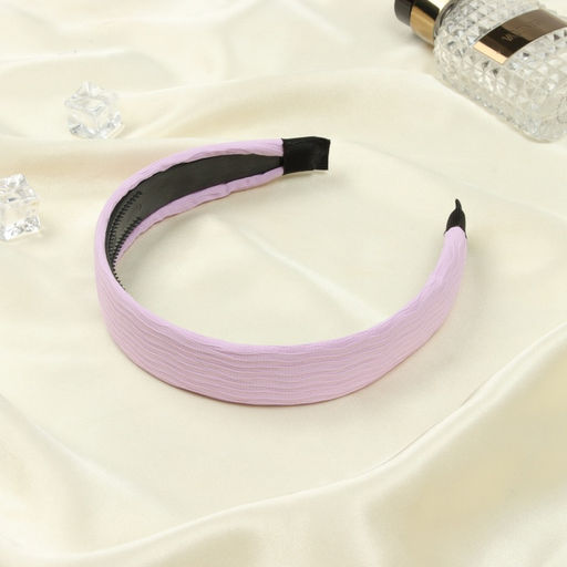 Цена за 2 шт. Ободок для волос «Джоди», 2.5 см, сиреневый
