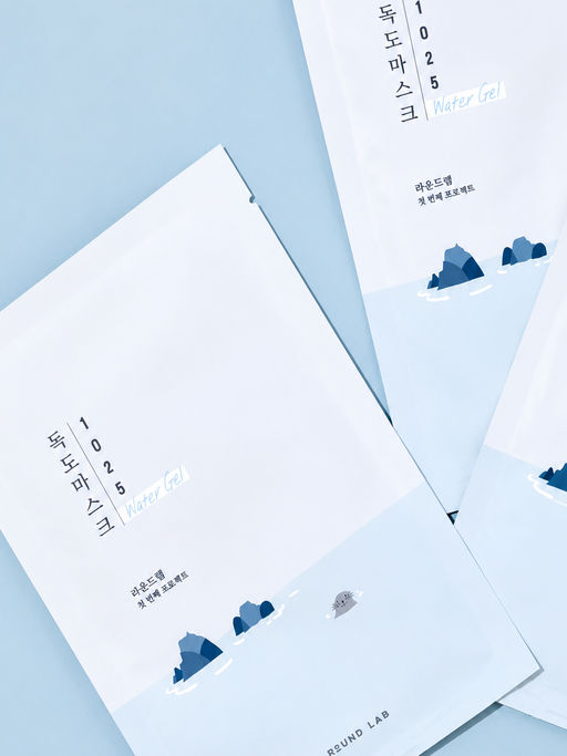 ROUND LAB Ультратонкая маска для глубокого увлажнения / 1025 Dokdo Hydrating Water Gel Mask Sheet, 30 мл, 1 шт.