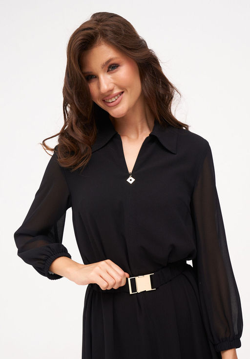 Платье KaVari 1092.1-Р черный  фото 5