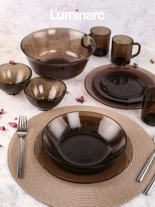 Столовый набор АМБЬЯНТЕ ЭКЛИПС 31 предмет арт.L5177 /Люминарк/ - Luminarc фото 3