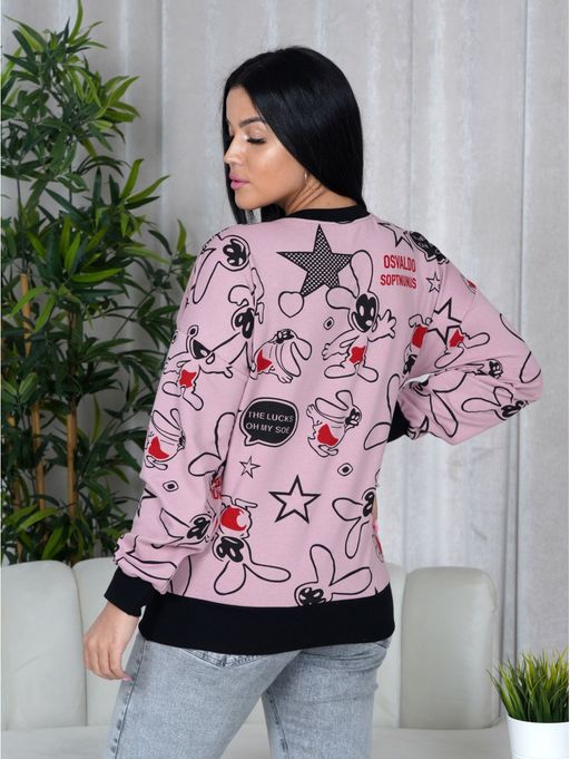 Женева кофта женская (розовый) - Lovetex фото 4