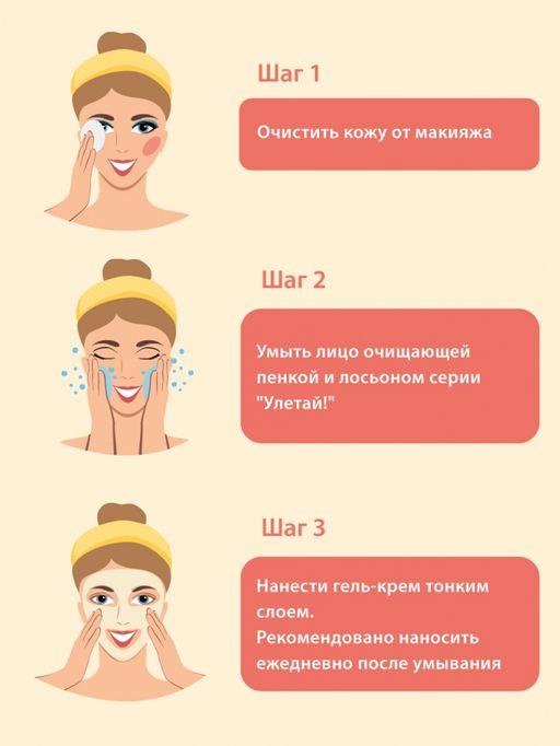 Гель-крем ночной детоксирующий Защита от угрей для юной проблемной кожи 100 мл - Green mama фото 4