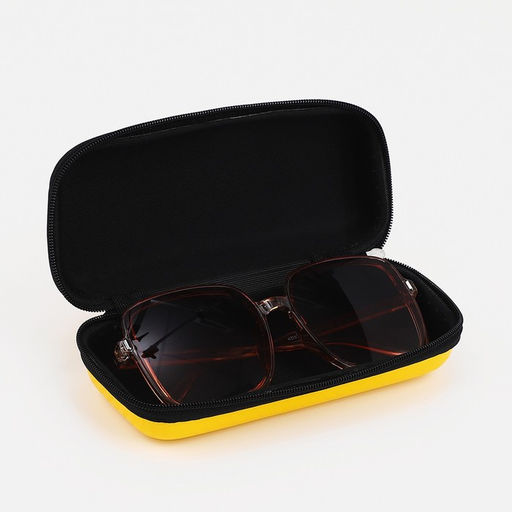 Футляр для очков на молнии, цвет желтый - Simaland фото 3