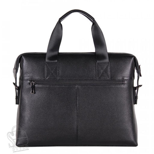 Портфель мужской кожаный 8919-3H black Heanbag