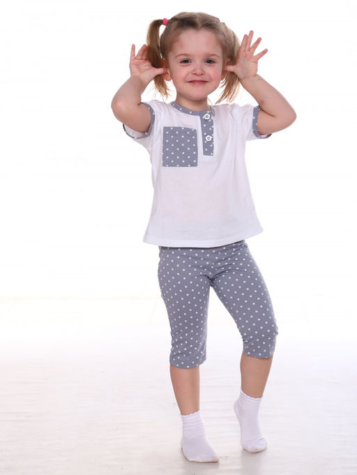 №170 Пижама детская (Серый_горох) - Итос-плюс фото 2