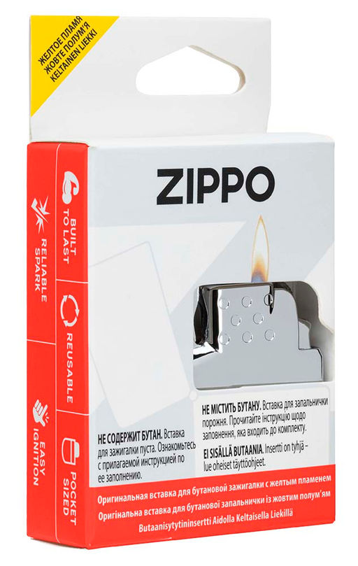 Газовый вставной блок для широкой зажигалки - одинарное жёлтое пламя ZIPPO 65807  фото 9