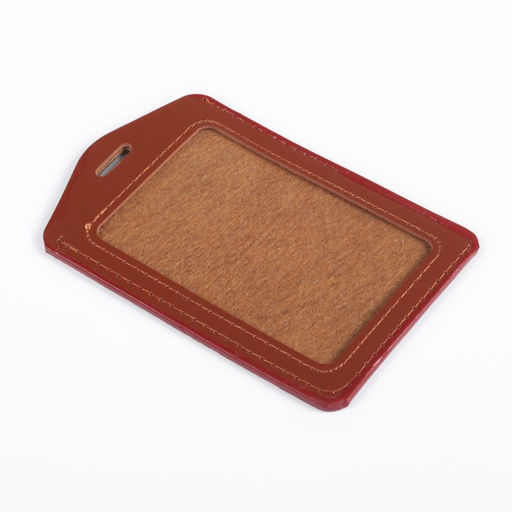 Цена за 11 шт. Бейдж - карман вертикальный, 70×100 мм, внутренний размер 83×51 мм, ПВХ, коричневый