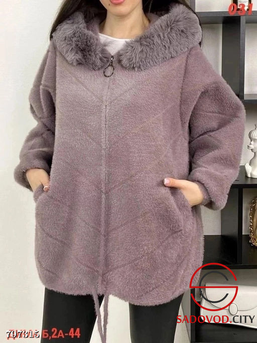 кардиган на молнии женский - Bruno фото 3