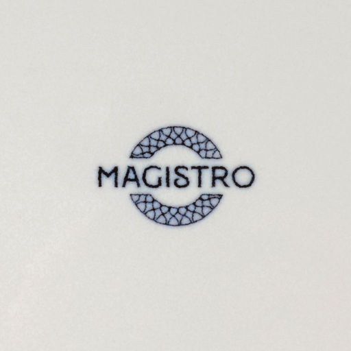 Десертная тарелка Magistro Ocean, d=17 см, фарфор, голубая
