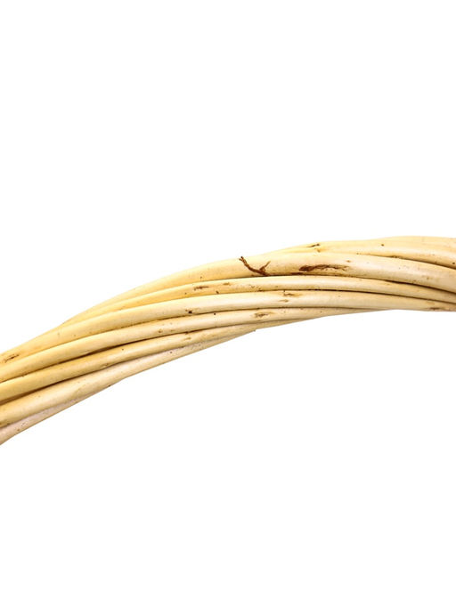 Корзина плетёная для хранения Fibre, с ручкой, бежевая, набор 3 шт.