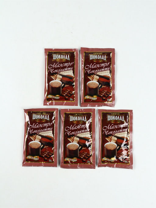 Горячий шоколад со вкусом апельсина, 5 шт