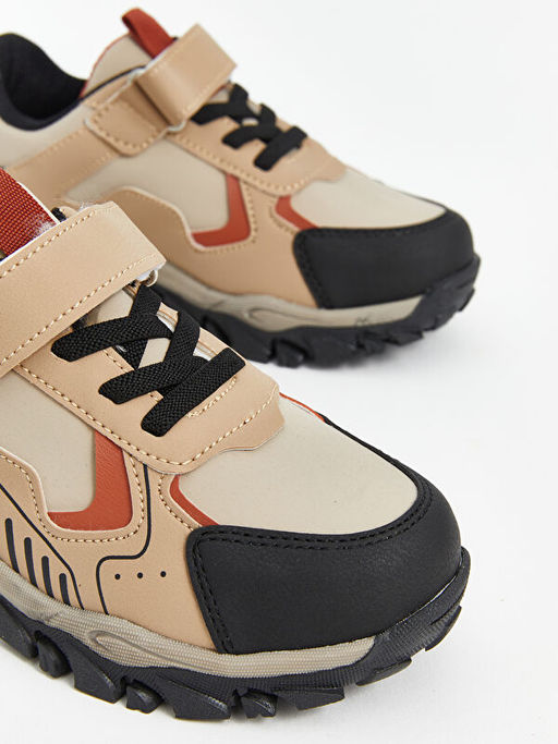 Ba?c?k ve C?rt C?rtl? Erkek ?ocuk Trekking Ayakkab? - Waikiki фото 3