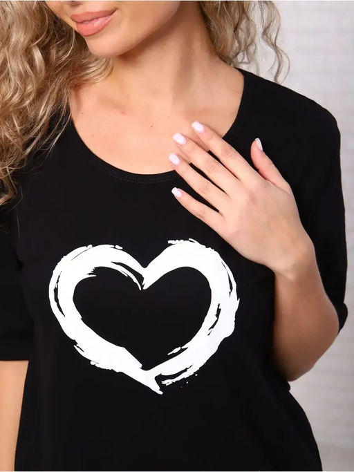 Футболка удлиненная 783