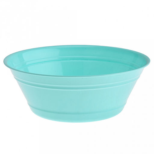 Миска пластмассовая Лето 1л, 6,5х18х18см, пищевая, цветная, полипропилен (Россия)