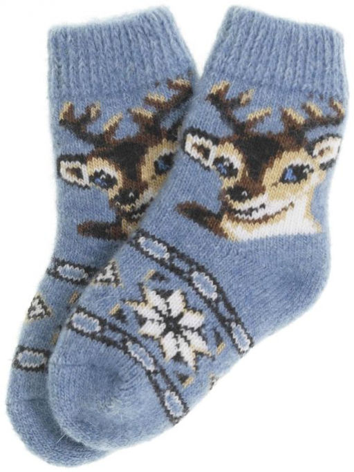 Носки детские "Оленёнок и орнамент" 6529-6