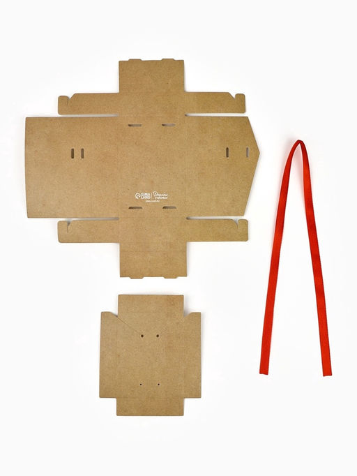 Цена за 5 шт. Коробка под бижутерию «Крафт», 12×8.5×3 см