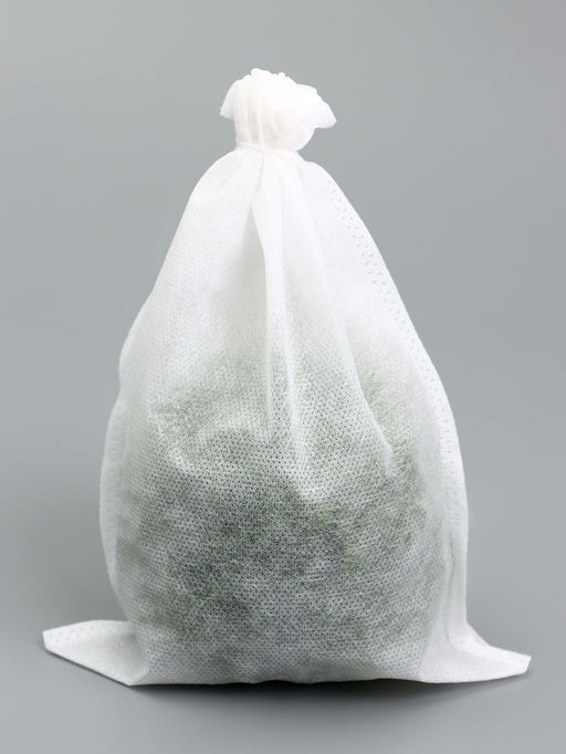 Цена за 100 шт. Фильтр-пакет, мешочек с завязками для запарки 15 х 20 см