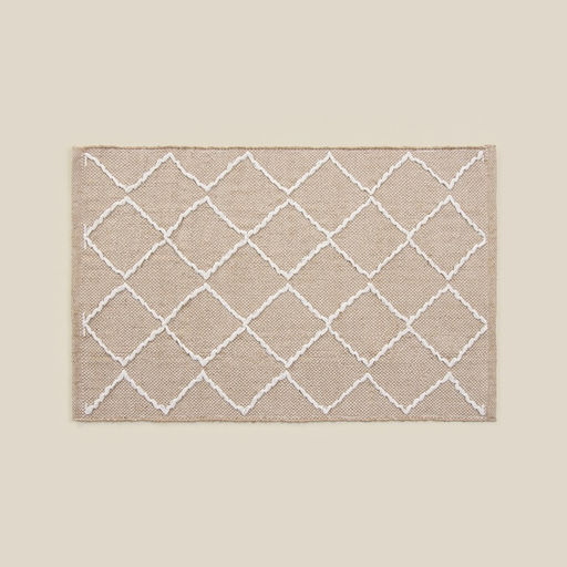 Ковер SL Home 60×90 см, 5%хлопок/ 95% джут, 1250 г/м²