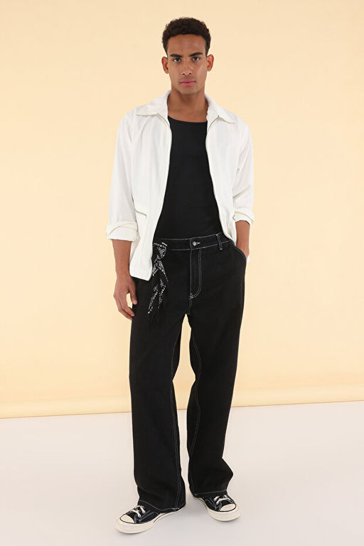 Unisex Regular fit Gabardin Mevsimlik Ceket TMNSS25CE00005 - Trendyolmilla фото 2