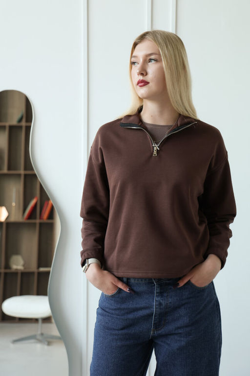 С НАЧЁСОМ костюм-трансформер с утяжками футер 3х нитка - Knitka wear фото 12