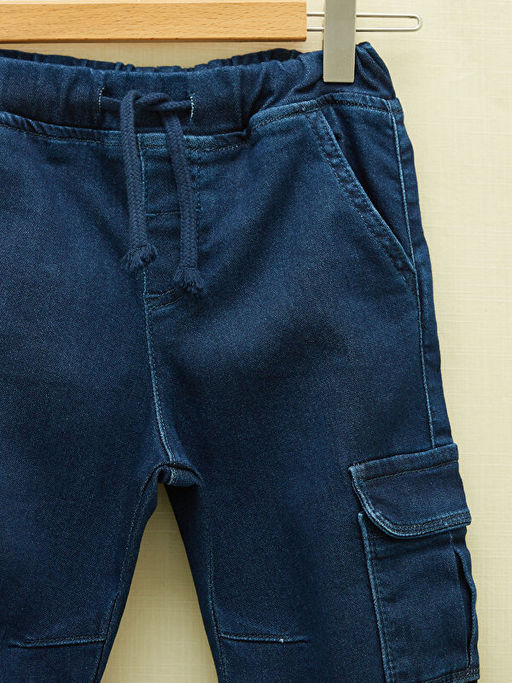 Beli Lastikli Basic Erkek Bebek Jogger Jean Pantolon - Waikiki фото 2