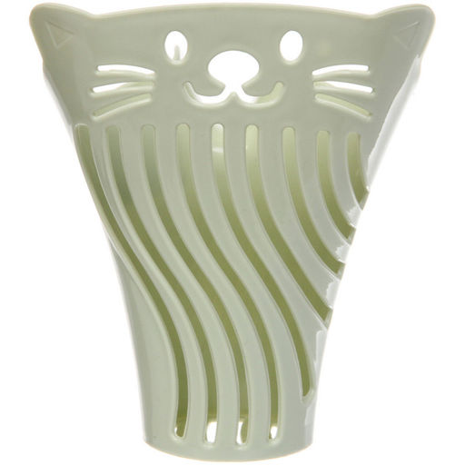 Цена за 3 шт. Совок - ковш для кошачьего туалета "ДОНКОТТИКО", цвет оливковый, 17*12см (лейбл)