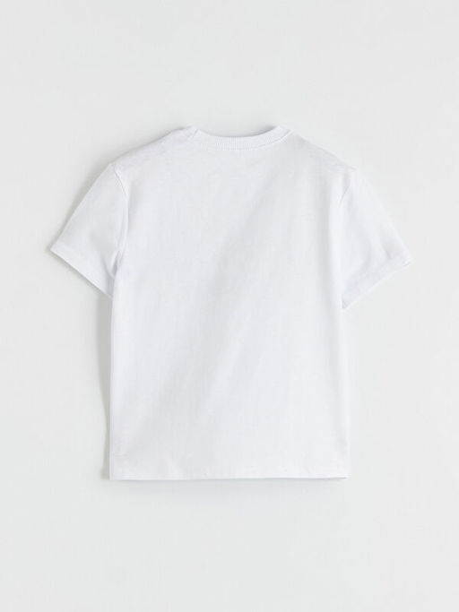 Bisiklet Yaka Tokyo Bask?l? Erkek ?ocuk Ti??rt