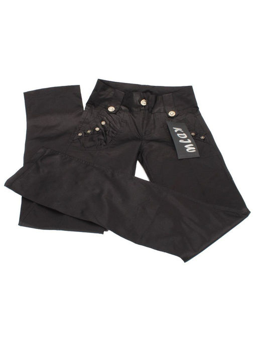 2002 BLACK Брюки женские (65% хлопок, 35% полиэстер) - Fashion фото 3