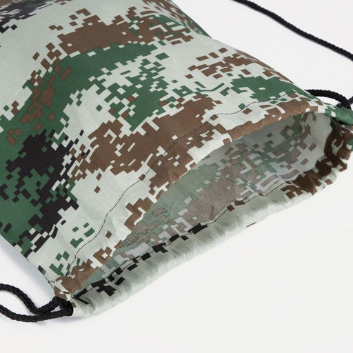 Мешок для обуви на шнурке, цвет зелёный/камуфляж - Simaland фото 3