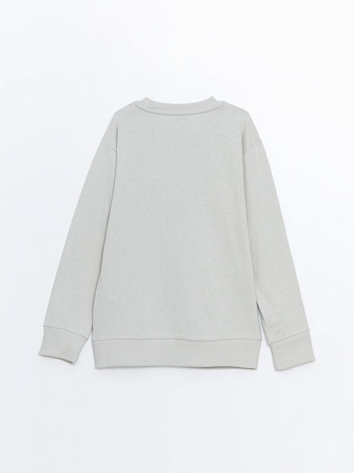 Bisiklet Yaka Erkek ?ocuk Sweatshirt - Waikiki фото 3