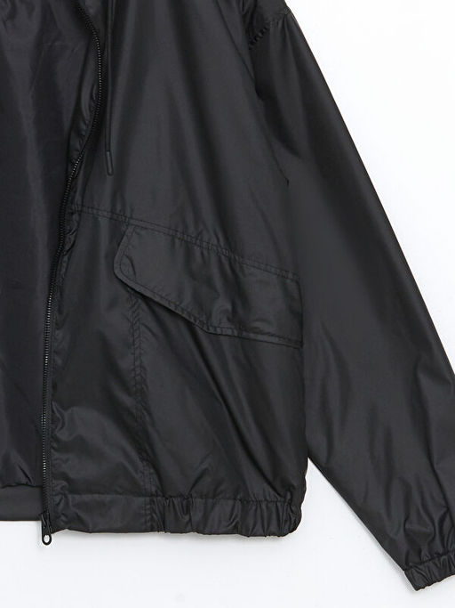 Kap??onlu Oversize Kad?n Ya?murluk - Waikiki фото 3