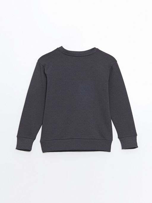 Bisiklet Yaka Erkek ?ocuk Sweatshirt