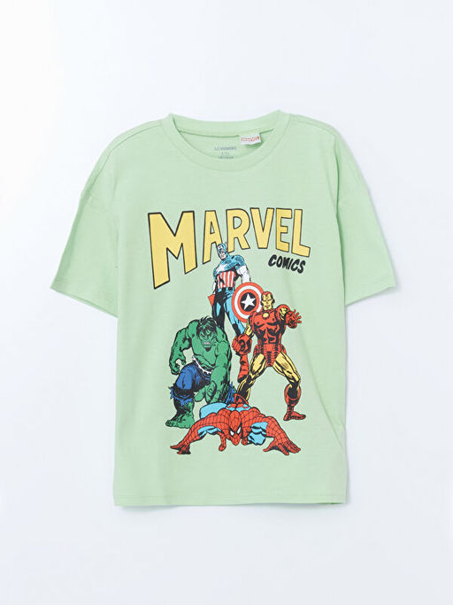 Marvel Bask?l? Erkek Bebek Ti??rt 2li Tak?m