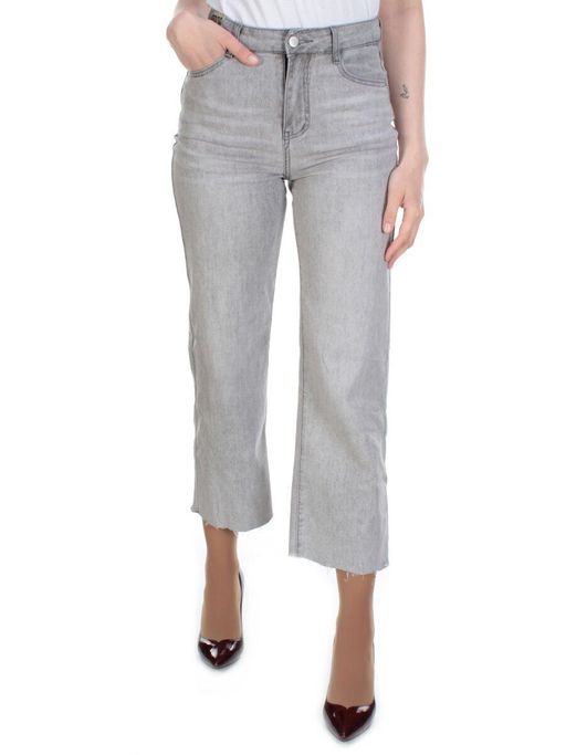 10109 GRAY Джинсы женские AMG JEANS (98% хлопок, 2% лайкра)