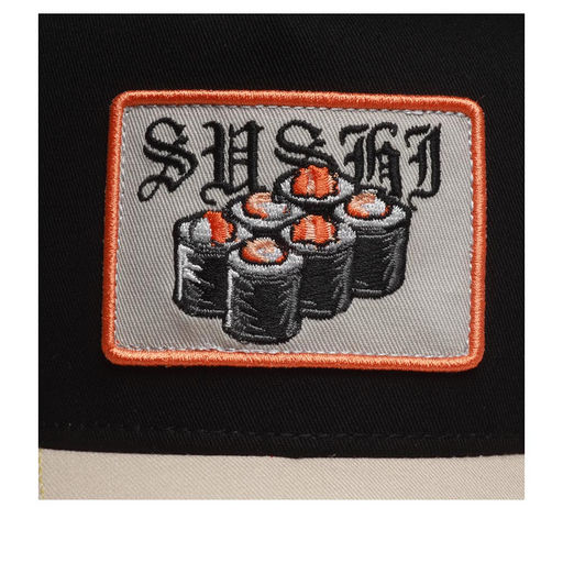 Бейсболка DJINNS арт. HFT Cap Food Sushi (черный)