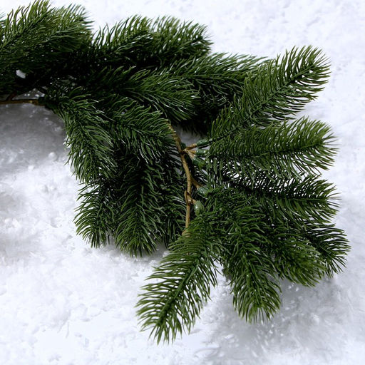 Ветка декоративная новогодняя, 56 см